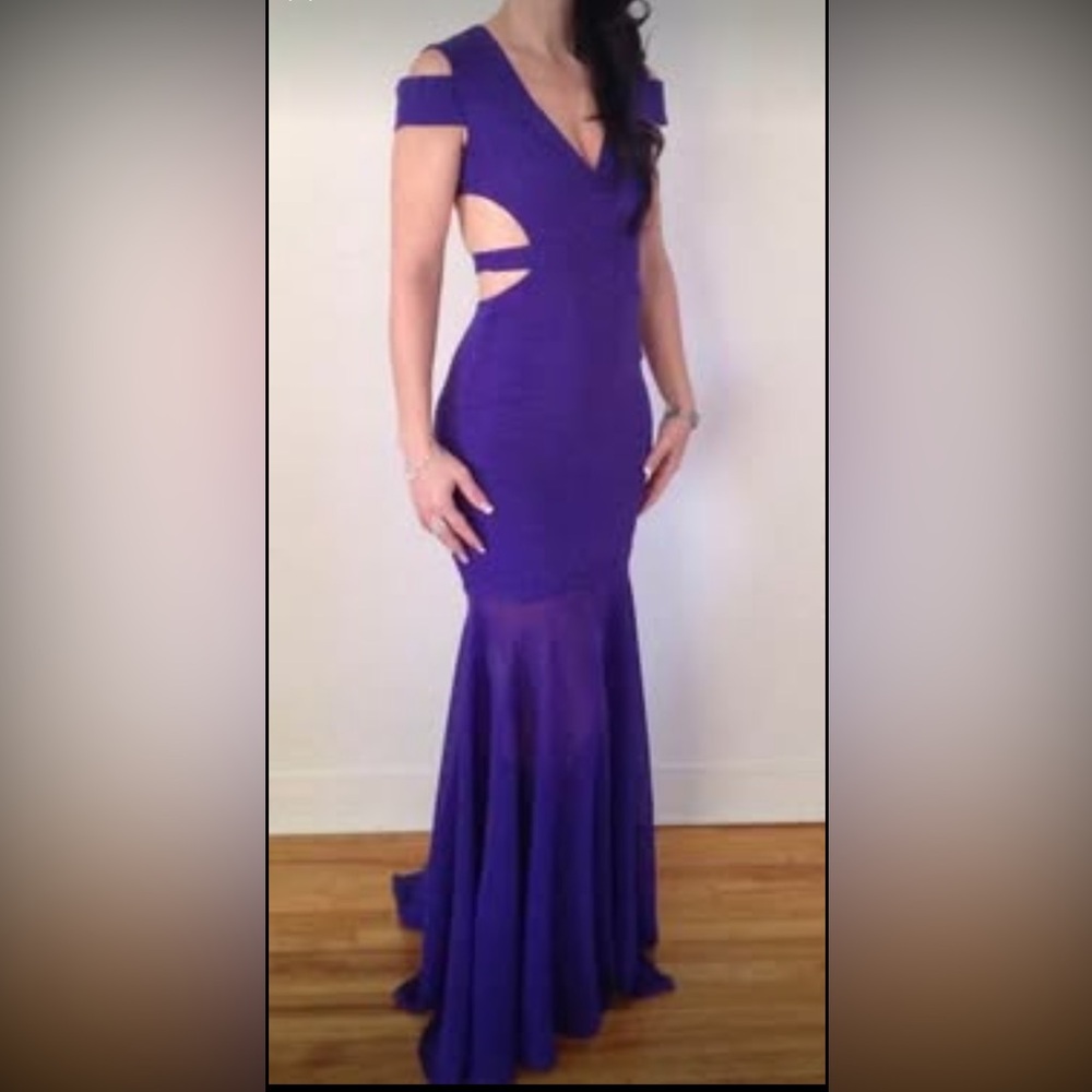 Stunning Purple Prom or Evening Dress